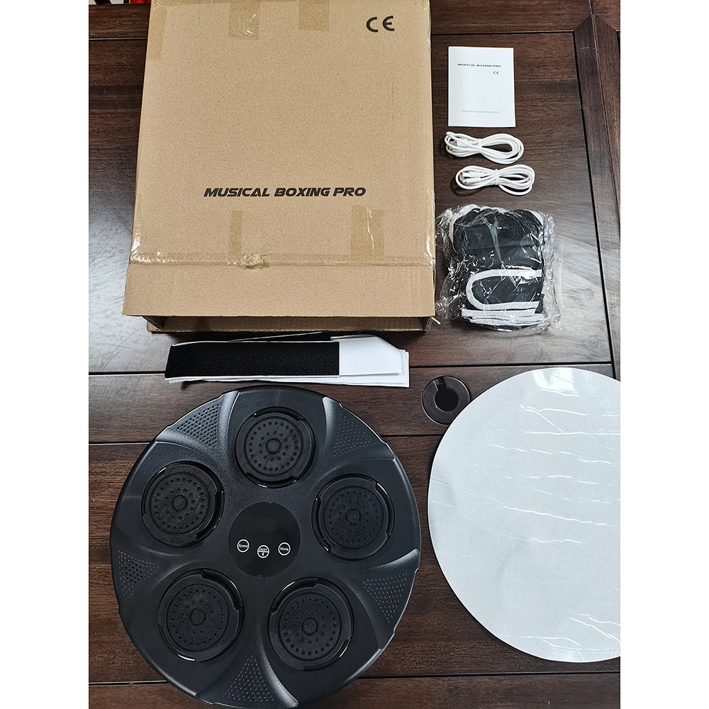 Music Boxing Machine with Boxing Gloves, Home Smart Bluetooth Boxing Equipment, Boxing Machine Wall Mounted, Rechargeable Boxing Training Equipment, Music Boxing Machine for Adults - Image 11